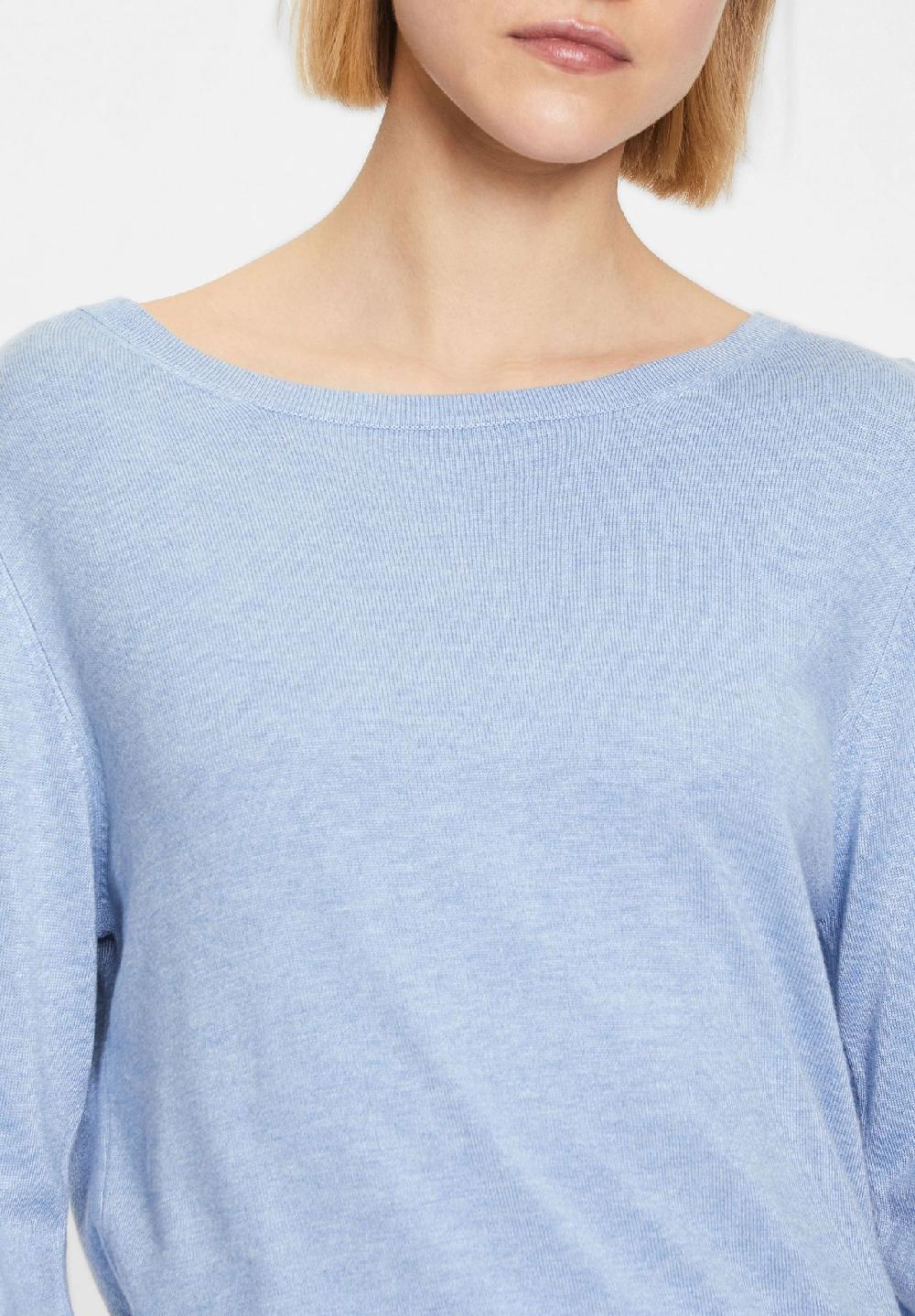 GALERIA essentials Pullover "Elea" U-Boot-Ausschnitt Rippbündchen für Damen Outlet