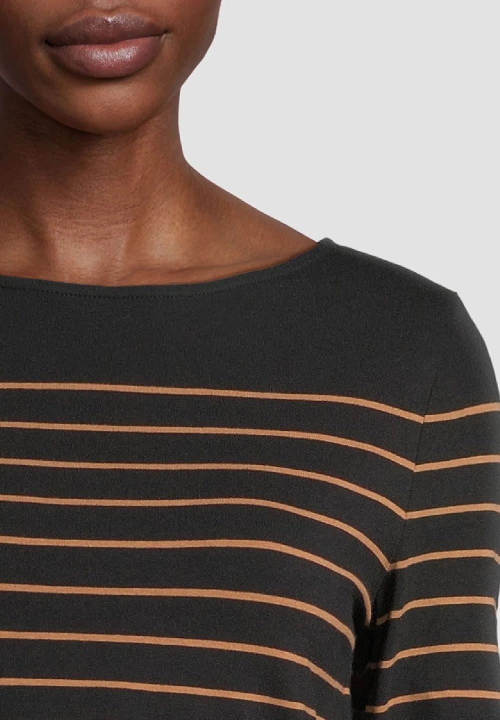 MANGUUN collection Langarmshirt U-Boot-Ausschnitt für Damen Fabrikpreis