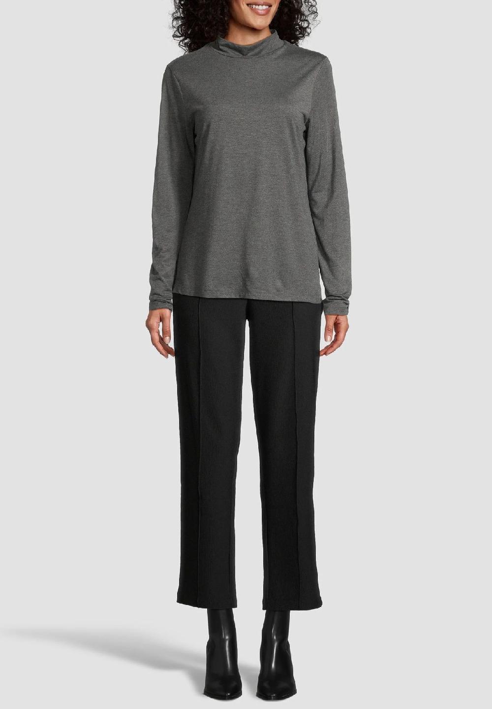 MANGUUN collection Langarmshirt Stehkragen für Damen Rabatt
