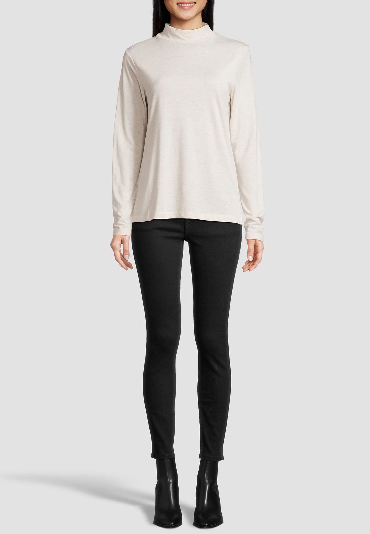MANGUUN collection Langarmshirt Stehkragen für Damen Günstig kaufen