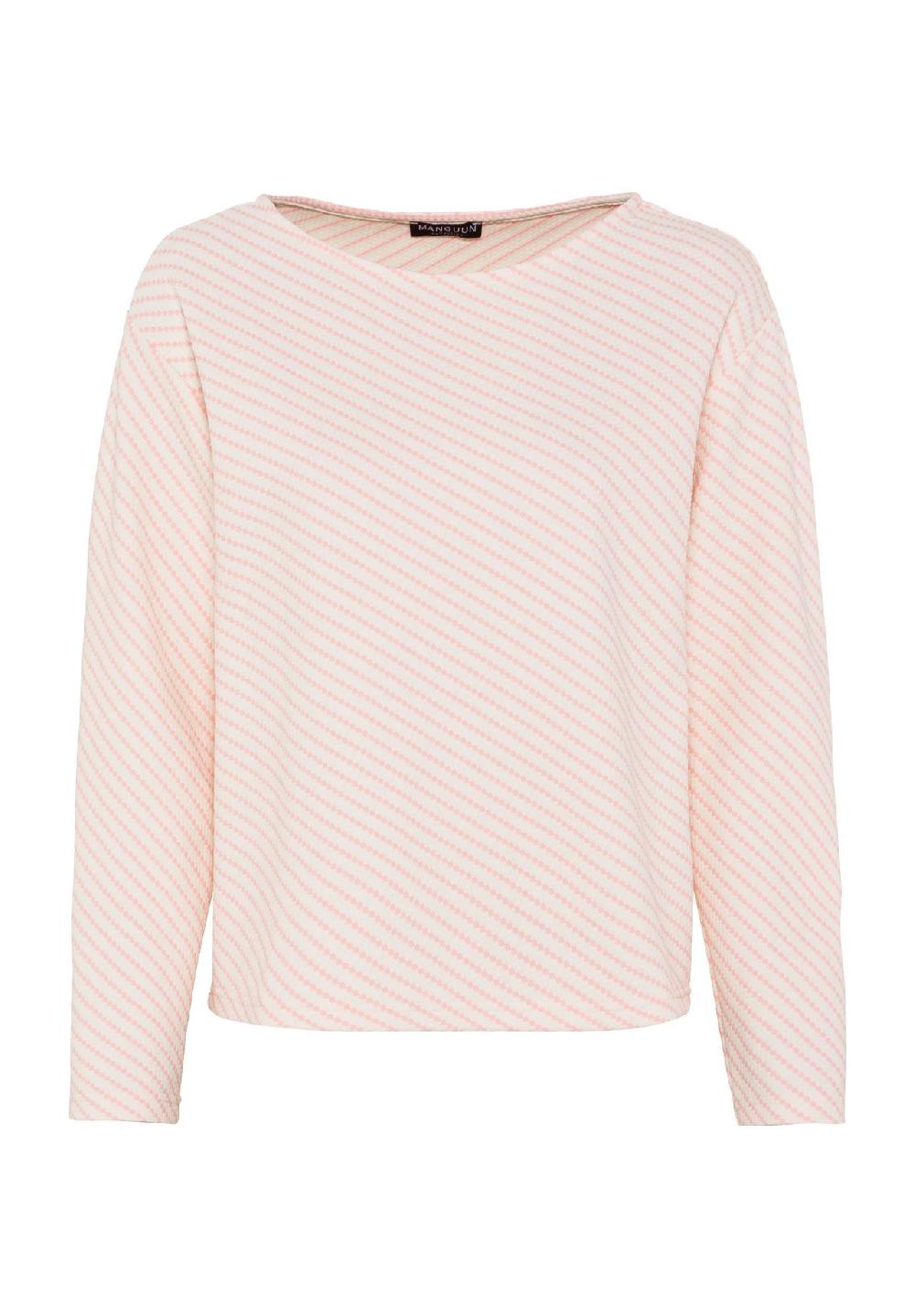 MANGUUN collection Langarmshirt U-Boot-Ausschnitt für Damen Online Shopping