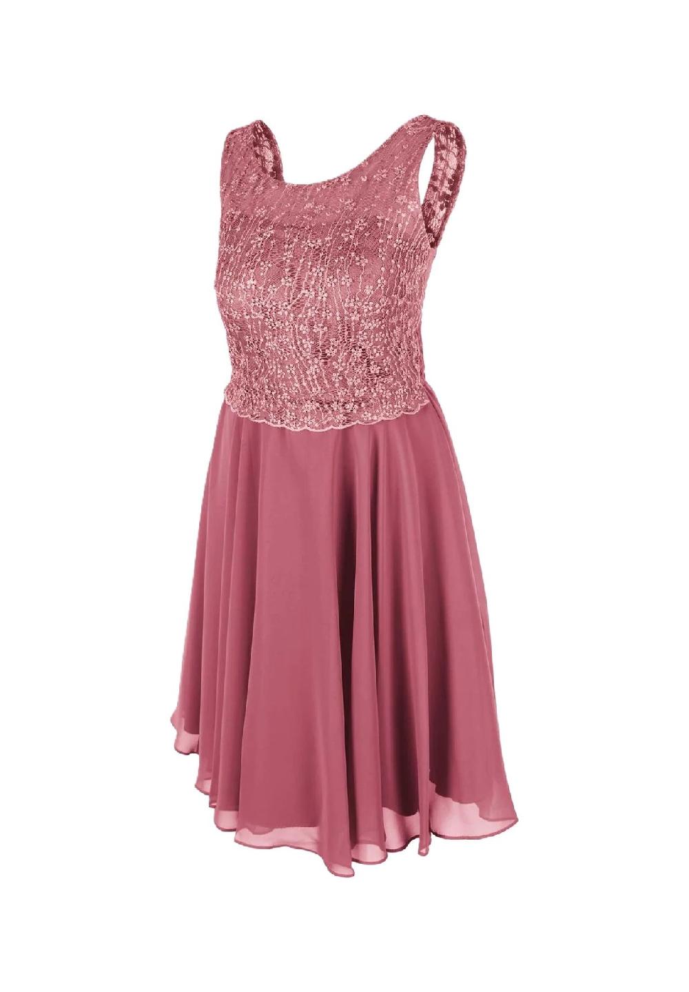G.O.L.® Cocktailkleid Chiffon 3/4-lang U-Ausschnitt für Kinder Zeitlich begrenztes Angebot