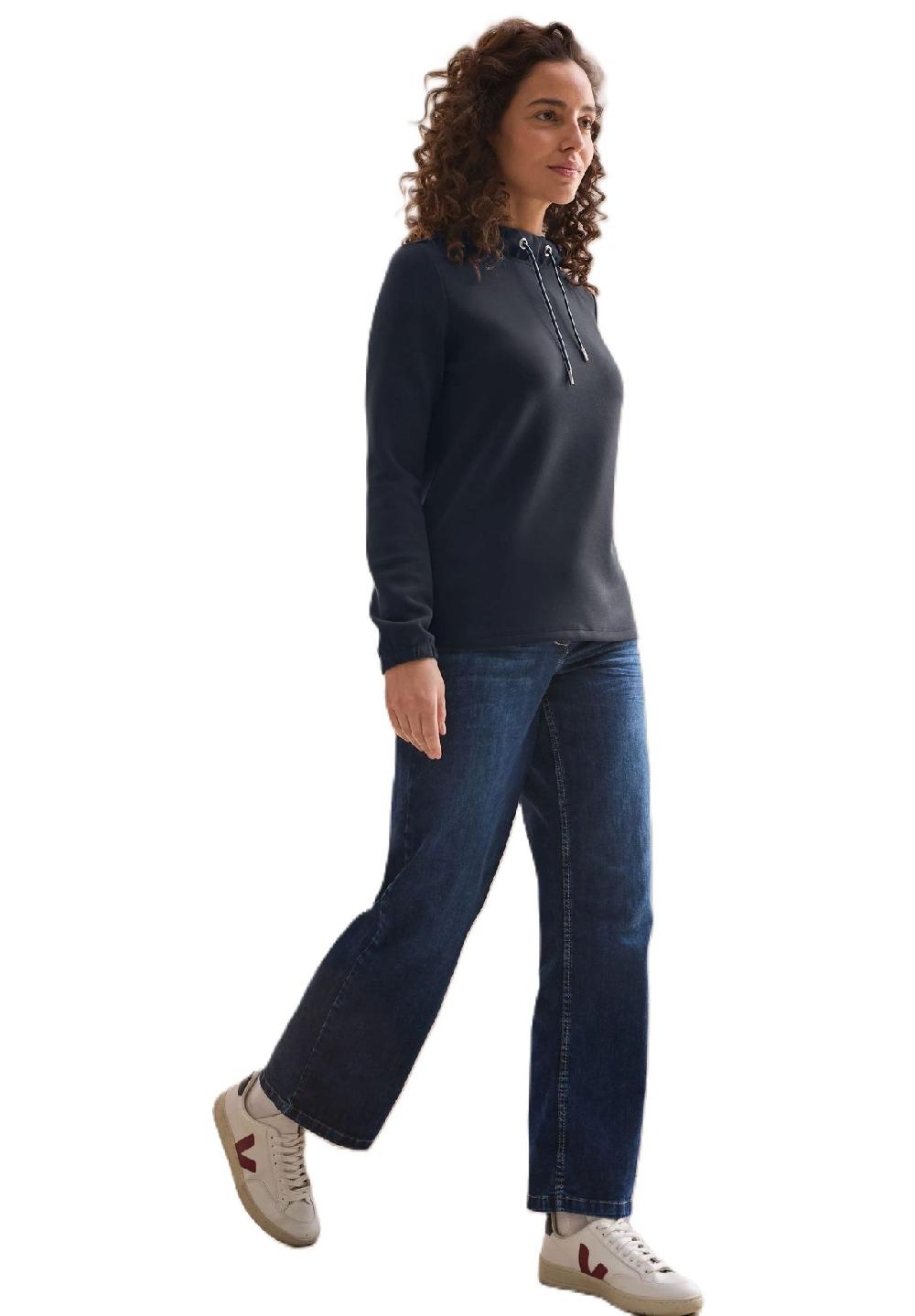 CECIL Sweatshirt Tunnelzug für Damen Sonderangebot
