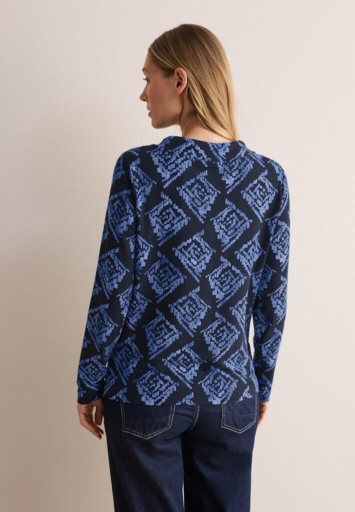 CECIL Langarmshirt Stehkragen für Damen Rabatt