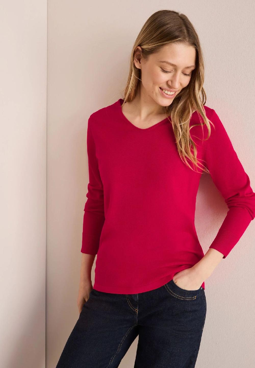 CECIL Pullover V-Ausschnitt für Damen Bis zu 50% Rabatt