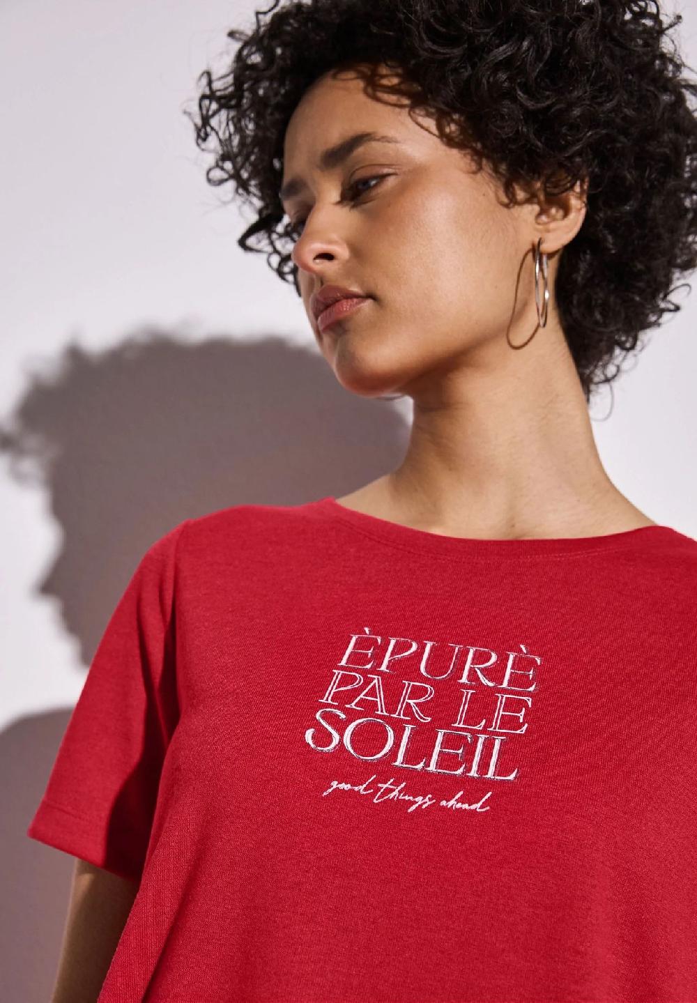 Street One T-Shirt Rundhals für Damen Große Rabatte
