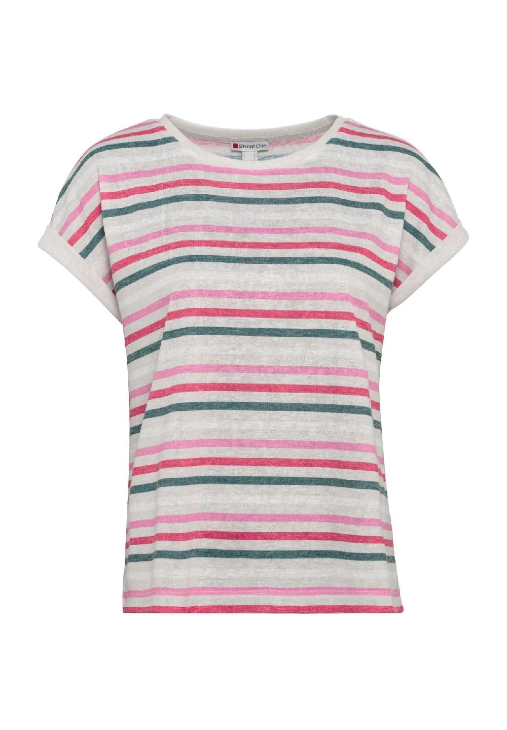 Street One T-Shirt dropped Shoulders für Damen Neuheiten