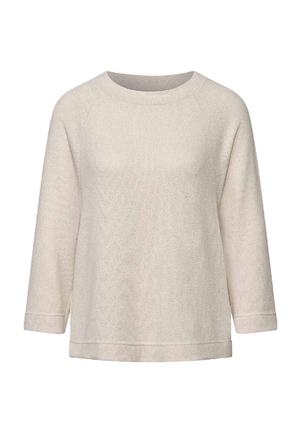 Street One Shirt 3/4-Arm U-Boot-Ausschnitt für Damen Saisonale Angebote