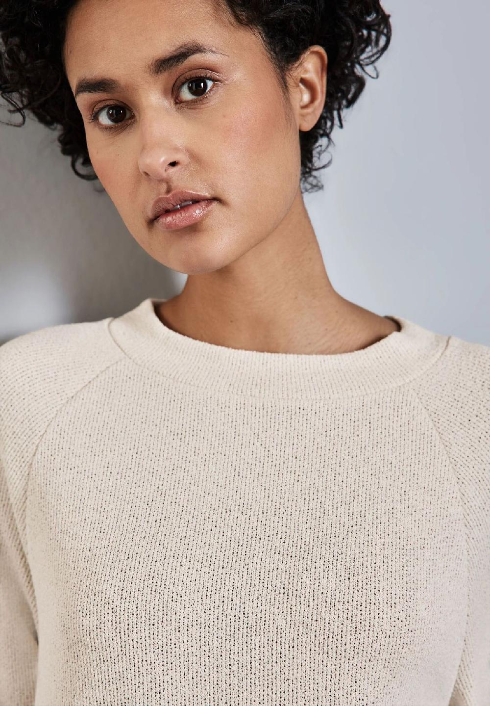 Street One Shirt 3/4-Arm U-Boot-Ausschnitt für Damen Saisonale Angebote
