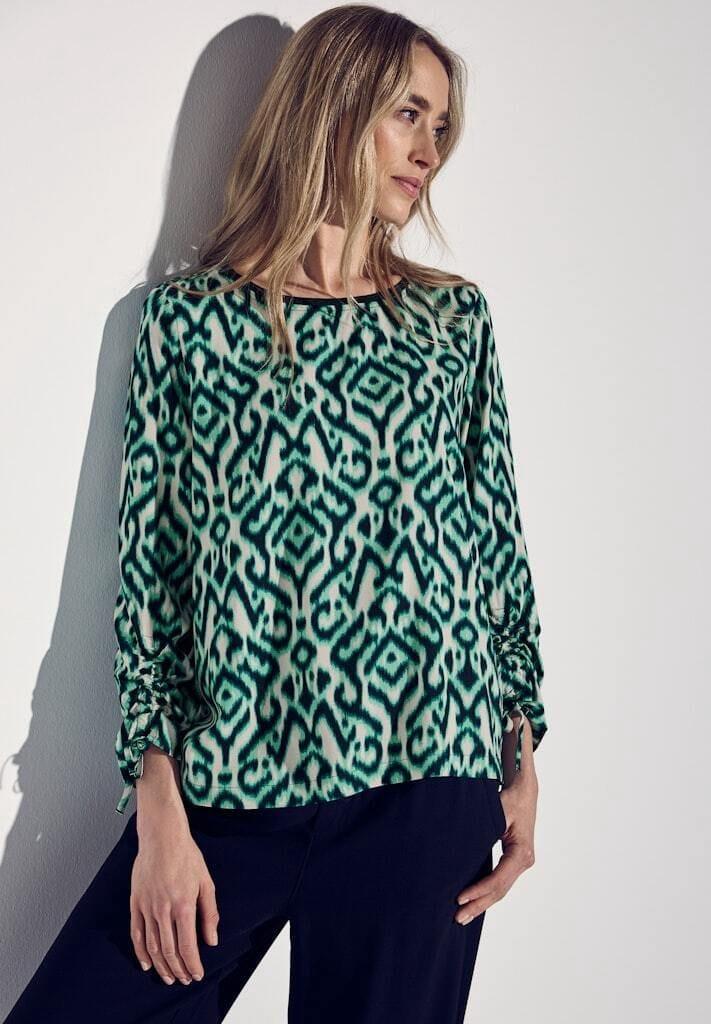 Street One Shirtbluse Raffung für Damen VIP-Rabatte