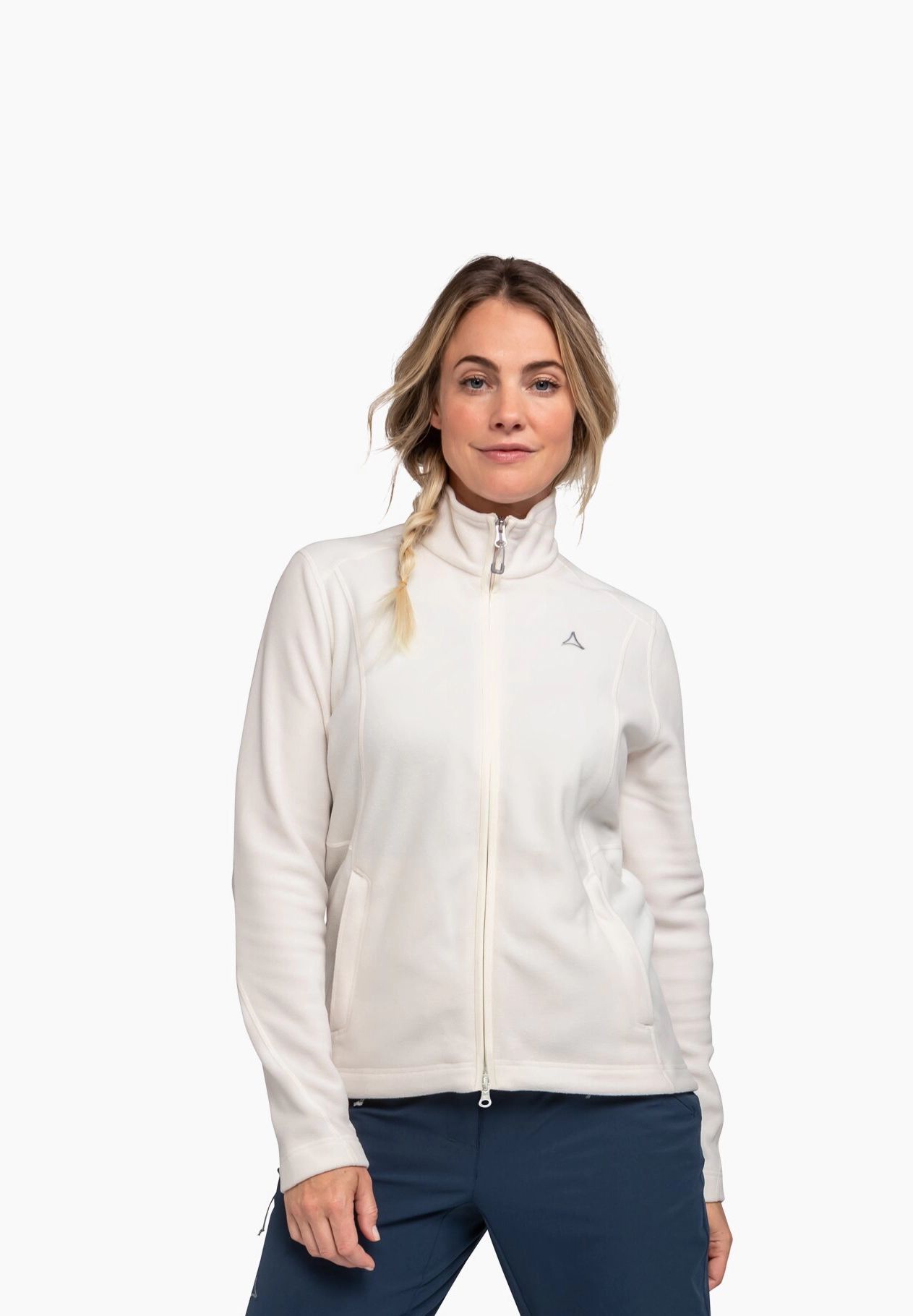 Schöffel Fleecejacke "Leona" Stehkragen Reißverschlusstaschen für Damen Tiefpreis