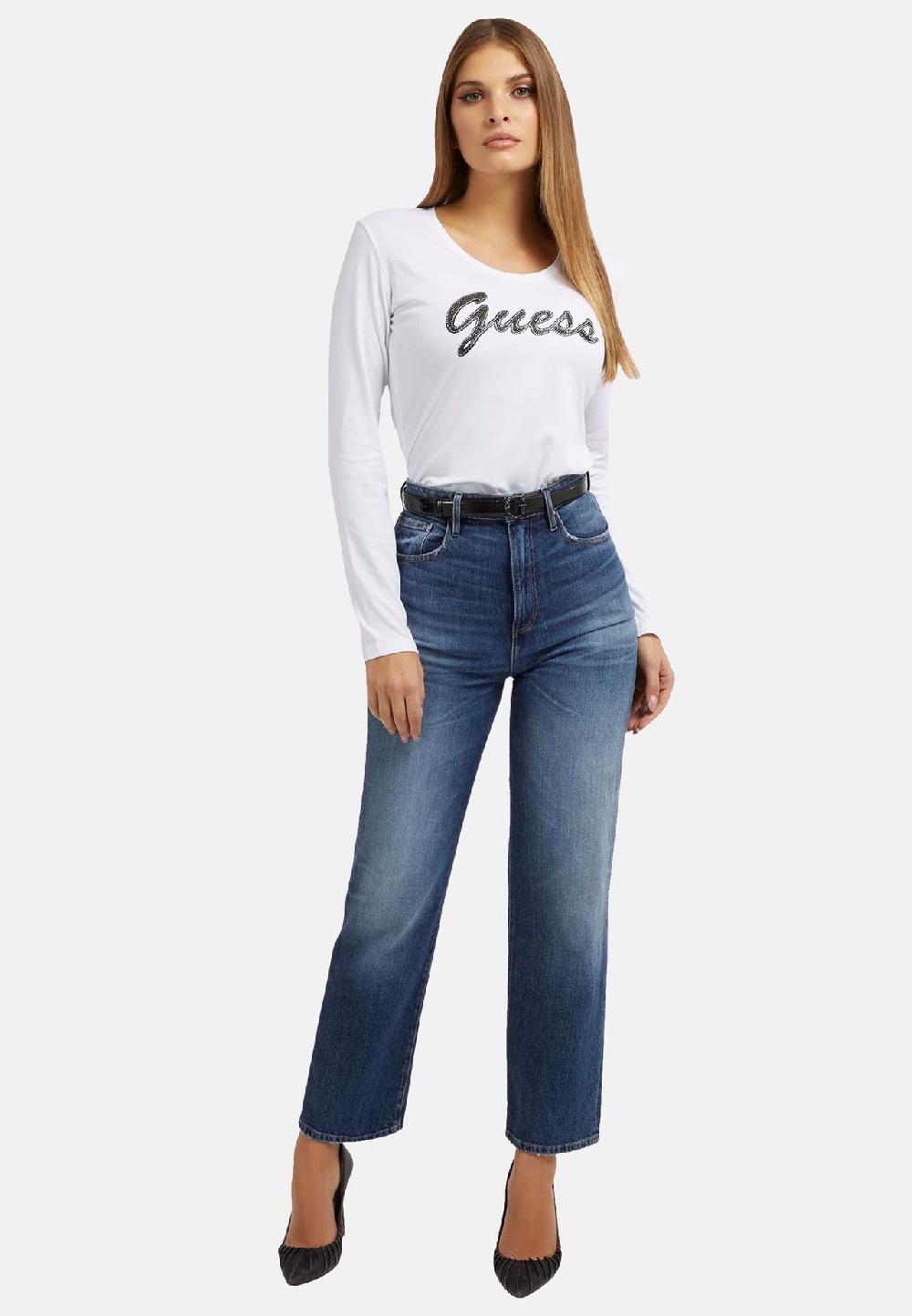 GUESS Longsleeve ADRIANA Langarmshirt Letzte 3 Tage