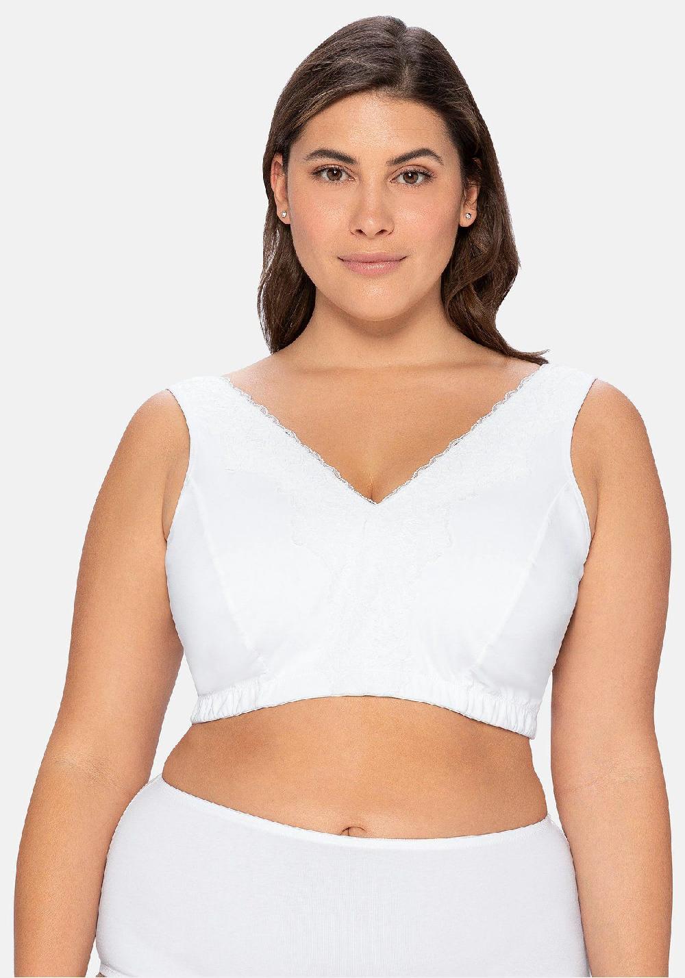 sheego BH ohne Bügel in Bustier-Form mit Spitzenborte Letzte 2 Tage