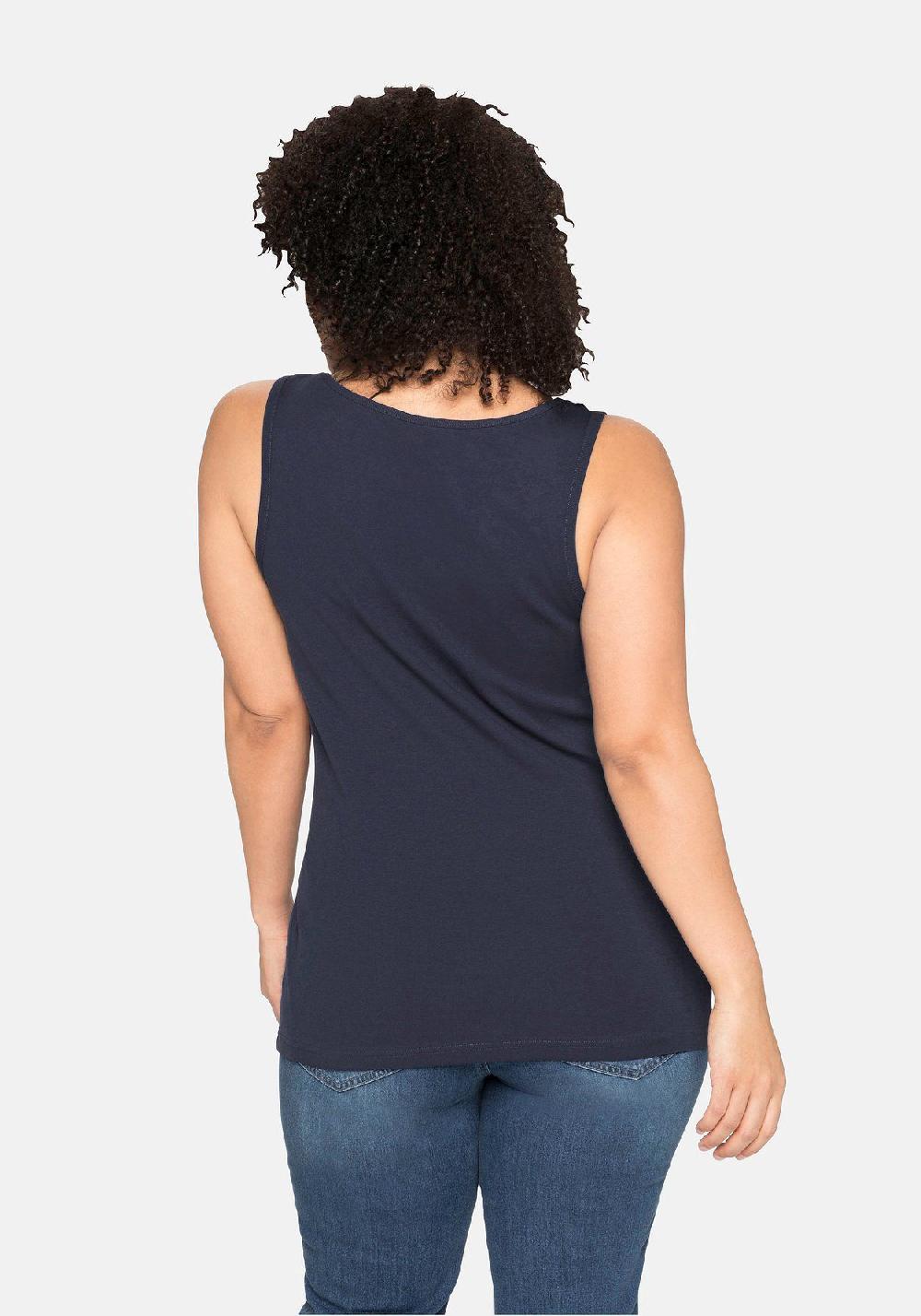 sheego Tanktop aus reiner Baumwolle Zeitbegrenzte Promotion