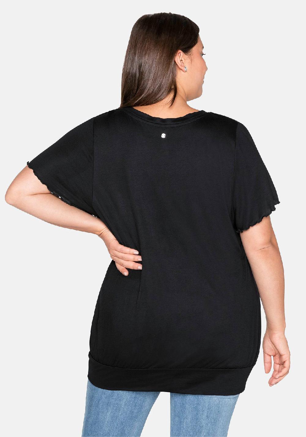 sheego T-Shirt mit Flügelärmeln Nur noch ein Tag übrig