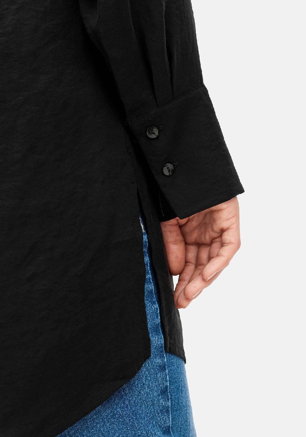 sheego Longbluse mit Raffung am Rückenteil Begrenzt auf 3 Tage
