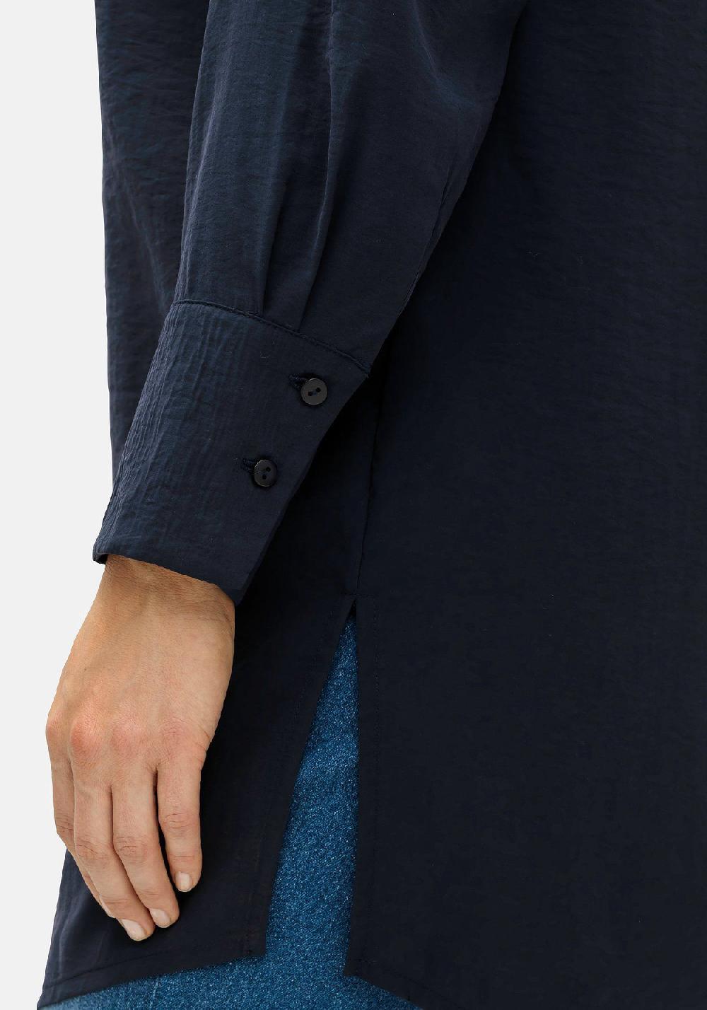 sheego Longbluse mit Raffung am Rückenteil Speichern exportieren