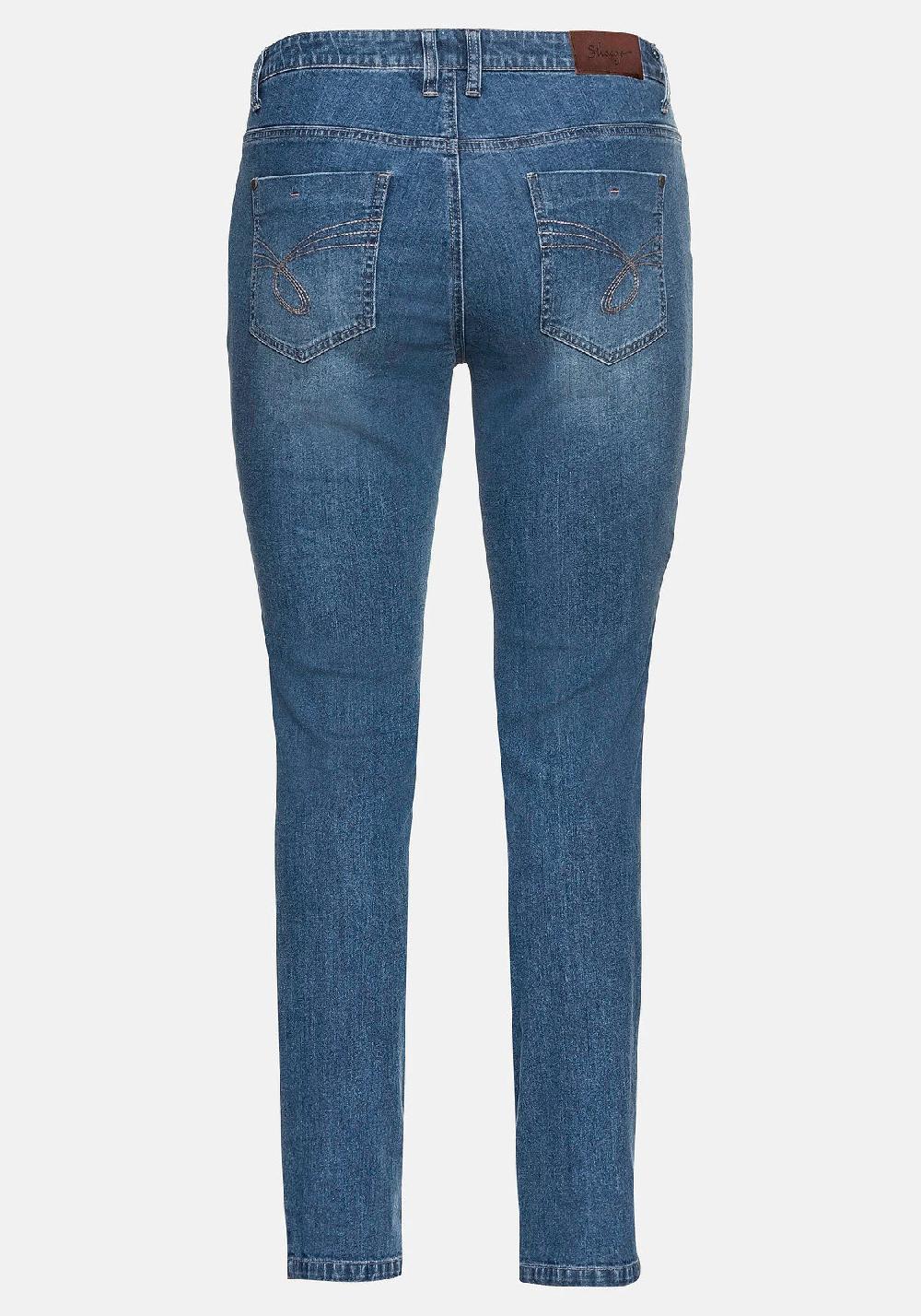 sheego Jeans in schmaler Form Black Friday Preise