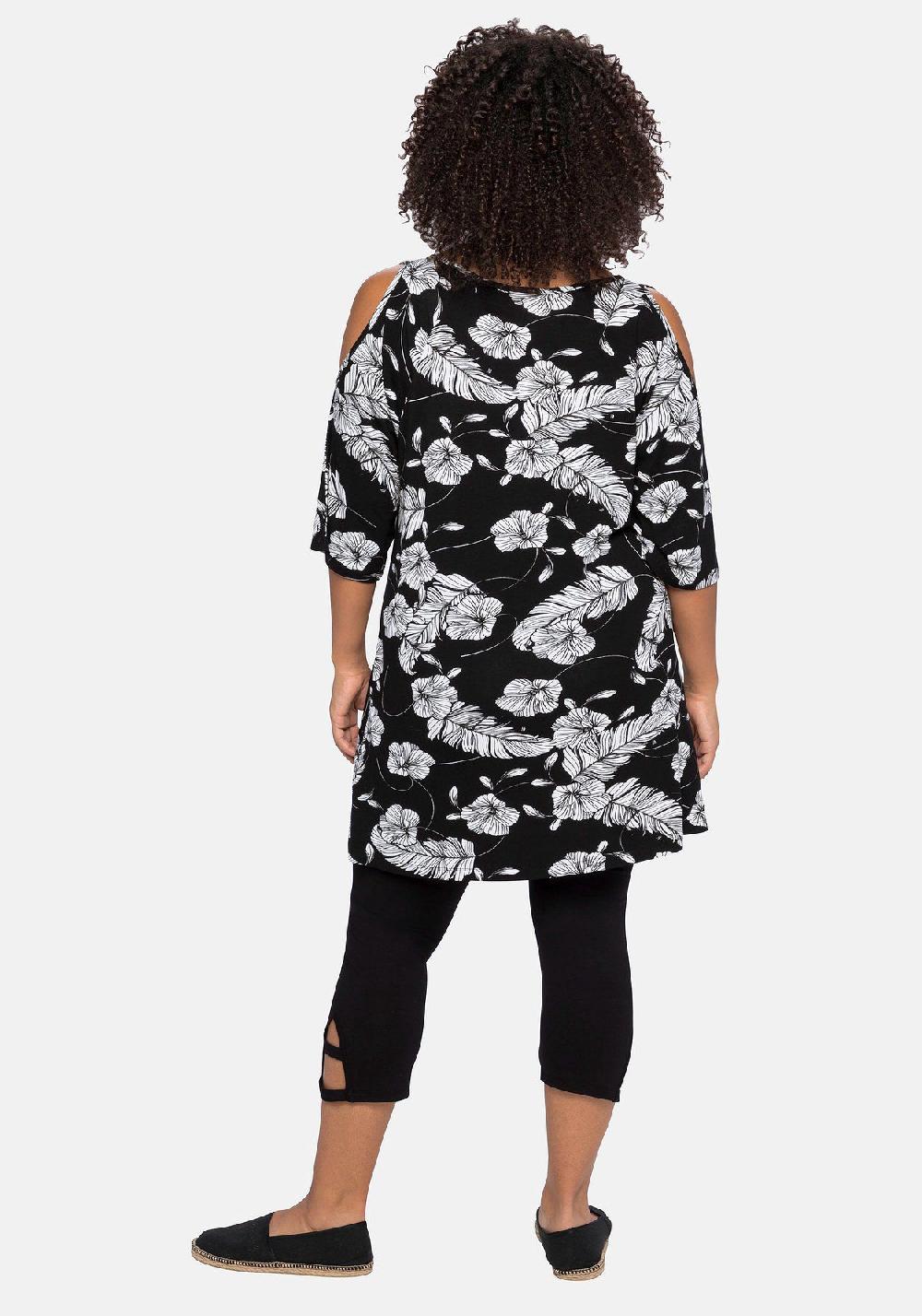 sheego Strandshirt und Leggings im Set mit Caprileggings zollfrei
