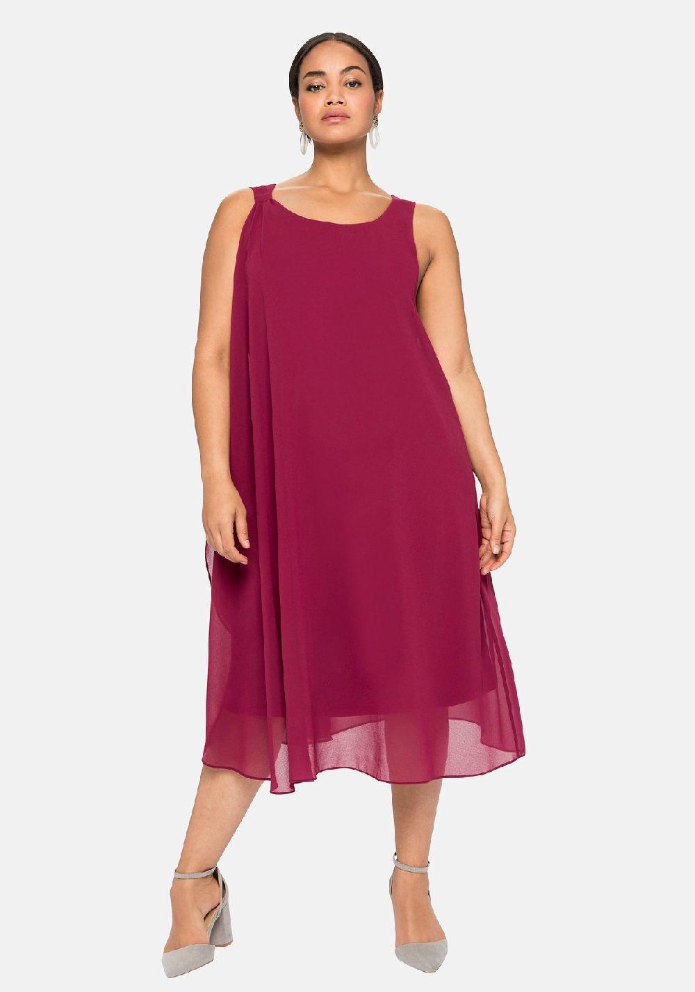 sheego Kleid in figurumspielender Passform Günstiger Verkauf