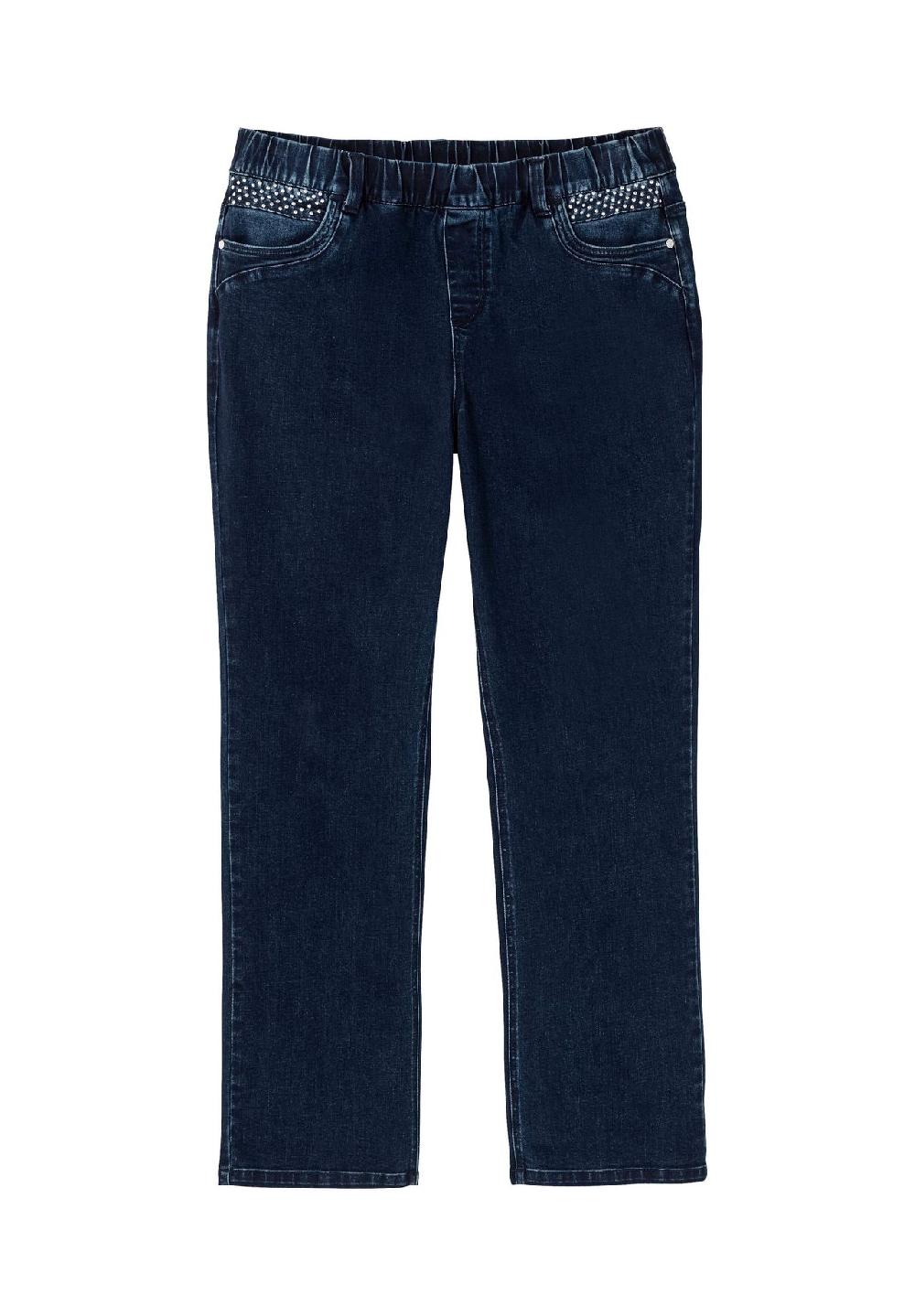sheego Gerade Jeans mit Powernetz-Einsatz Valentinstagsangebot